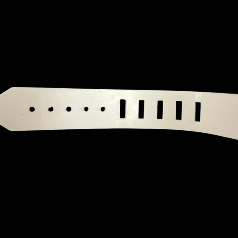 CHANEL white silicon bracelet, with box