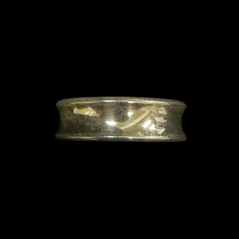 TIFFANY & CO. 1837 Engraved 925 Sterling Silver Wide Band Ring Plain Minimalist Unisex Genuine 925 Silver Jewelry Classic Accessory