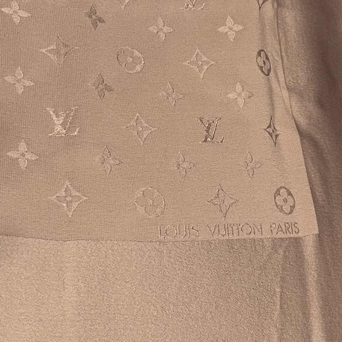 LOUIS VUITTON Monogram Silk Scarf - Pink - Comes with Original Box