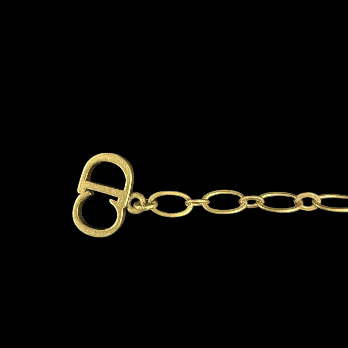 DIOR Gold Alloy Bracelet With Gold Hardware