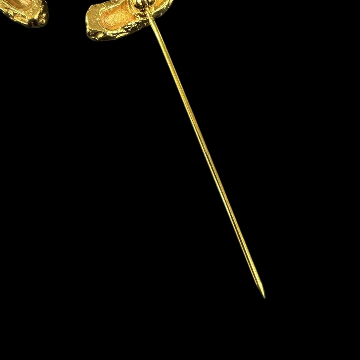 CHANEL CHANEL Brooch, Gold Hardware, CHANEL Gold Alloy Brooch