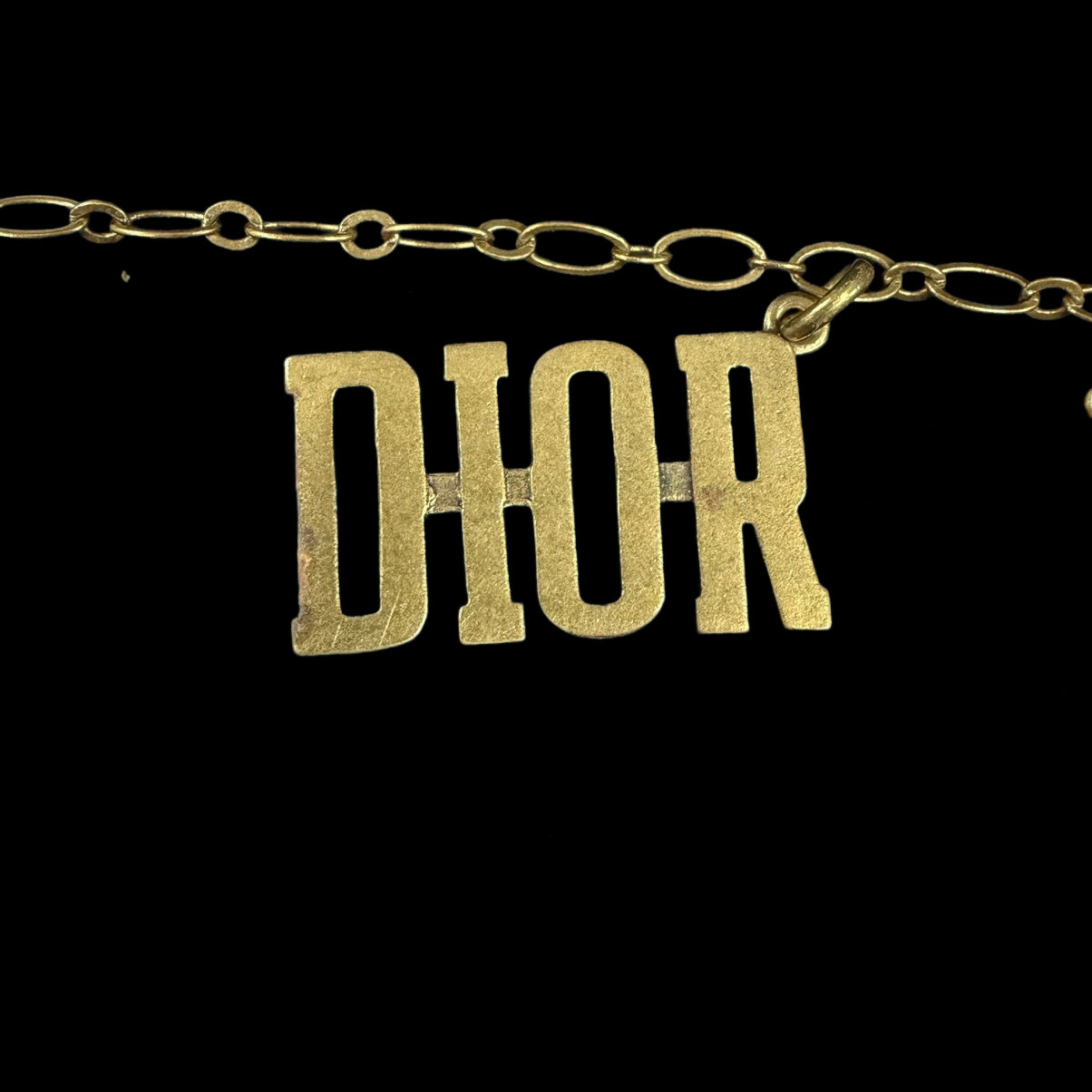 DIOR Gold Alloy Bracelet With Gold Hardware